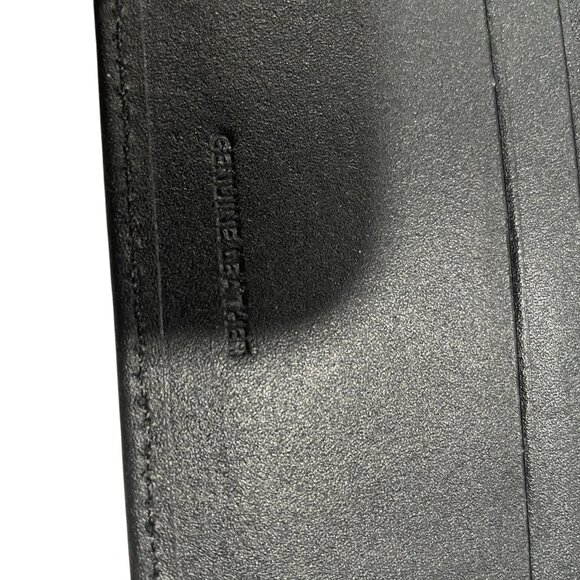 Mens Dress Socks Tie Wallet Gift Set Alfani Genuine Leather Business Formal - Picture 9 of 12